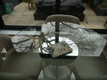 Load image into Gallery viewer, Yellow Floral Pot Holder with Grey Trim