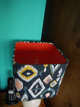 Load image into Gallery viewer, Dimond Print Double sided Rounded Square Lampshade