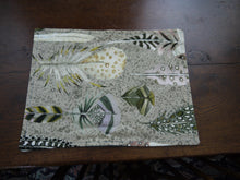 Load image into Gallery viewer, Feather Reversable Fabric Placemats