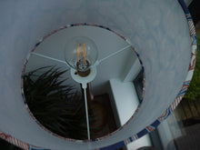 Load image into Gallery viewer, Burnt Orange Floral 30cm Drum Lampshade