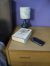 Load image into Gallery viewer, Grey marble 15cm Drum Lampshade