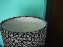 Load image into Gallery viewer, Silver Floral 15cm Drum Lampsahde