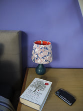 Load image into Gallery viewer, Orange Floral Design Double Sided lampshade