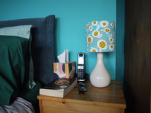 Load image into Gallery viewer, Bright floral small 15cm Drum lampshade