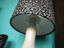 Load image into Gallery viewer, Silver Floral 15cm Drum Lampsahde