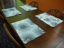 Load image into Gallery viewer, Large Floral Fabric Placemats