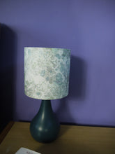 Load image into Gallery viewer, Grey marble 15cm Drum Lampshade