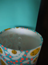 Load image into Gallery viewer, Bright floral small 15cm Drum lampshade