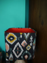 Load image into Gallery viewer, Dimond Print Double sided Rounded Square Lampshade