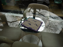 Load image into Gallery viewer, Shark Print Trivet with Multi Colour Trim