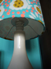 Load image into Gallery viewer, Bright floral small 15cm Drum lampshade