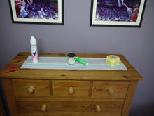 Load image into Gallery viewer, Red, White and Blue Striped Table Runner