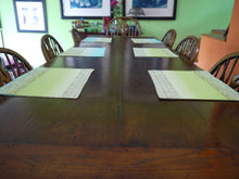 Load image into Gallery viewer, Yellow and Blue Wash Reversable Rectangle Fabric Placemats