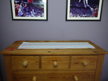 Load image into Gallery viewer, Red, White and Blue Striped Table Runner