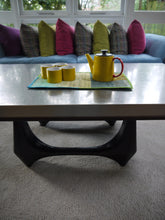 Load image into Gallery viewer, Multi Colour Fabric Trivet with Two Tone Trim