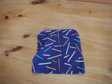 Load image into Gallery viewer, Pencil Print Zippered Pouch