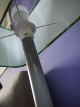 Load image into Gallery viewer, Green and Brown Stripes Rounded Rectangle Lampshade