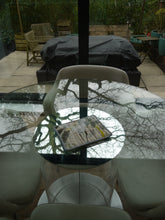 Load image into Gallery viewer, Yellow Floral Pot Holder with Grey Trim