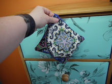 Load image into Gallery viewer, Geometric Design Zippered pouches.