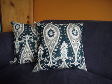 Load image into Gallery viewer, Geometric Floral Print Couch Pillow Cover