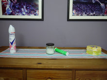 Load image into Gallery viewer, Red, White and Blue Striped Table Runner