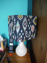 Load image into Gallery viewer, Dimond Print Double sided Rounded Square Lampshade