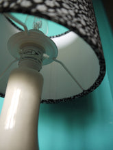 Load image into Gallery viewer, Silver Floral 15cm Drum Lampsahde
