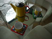 Load image into Gallery viewer, White Floal Pot Holders with Trim