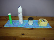 Load image into Gallery viewer, Blue Marble Table Runner