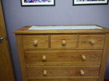 Load image into Gallery viewer, Red, White and Blue Striped Table Runner