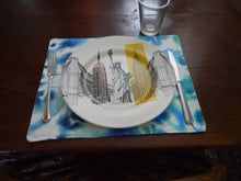 Load image into Gallery viewer, Double Sided Reversable Rectangle Fabric Placemats