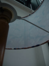 Load image into Gallery viewer, Burnt Orange Floral 30cm Drum Lampshade