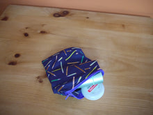 Load image into Gallery viewer, Pencil Print Zippered Pouch
