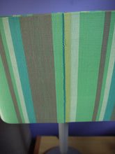 Load image into Gallery viewer, Green and Brown Stripes Rounded Rectangle Lampshade