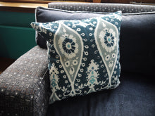 Load image into Gallery viewer, Geometric Floral Print Couch Pillow Cover