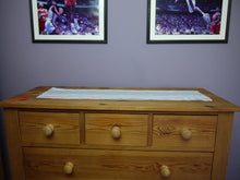 Load image into Gallery viewer, Red, White and Blue Striped Table Runner