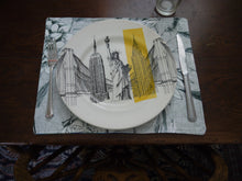 Load image into Gallery viewer, Double Sided Reversable Rectangle Fabric Placemats