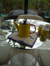 Load image into Gallery viewer, Shark Print Trivet with Multi Colour Trim