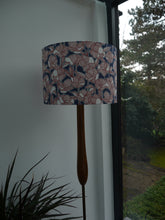 Load image into Gallery viewer, Burnt Orange Floral 30cm Drum Lampshade