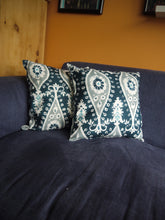 Load image into Gallery viewer, Geometric Floral Print Couch Pillow Cover