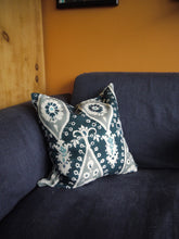 Load image into Gallery viewer, Geometric Floral Print Couch Pillow Cover