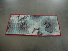 Load image into Gallery viewer, Floral Trivet with Red Trim