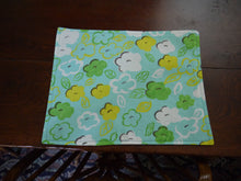 Load image into Gallery viewer, Floral Double Sided Rectangle Fabric Placemats