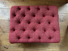 Load image into Gallery viewer, Red Deep Botton Stool