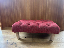 Load image into Gallery viewer, Red Deep Botton Stool
