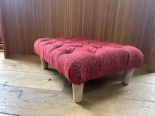 Load image into Gallery viewer, Red Deep Botton Stool