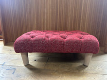 Load image into Gallery viewer, Red Deep Botton Stool