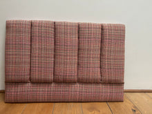 Load image into Gallery viewer, Pink Plad Fluted Head board Single bed