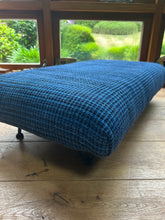 Load image into Gallery viewer, Textured Blue stool