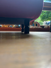 Load image into Gallery viewer, Red Linnen Stool